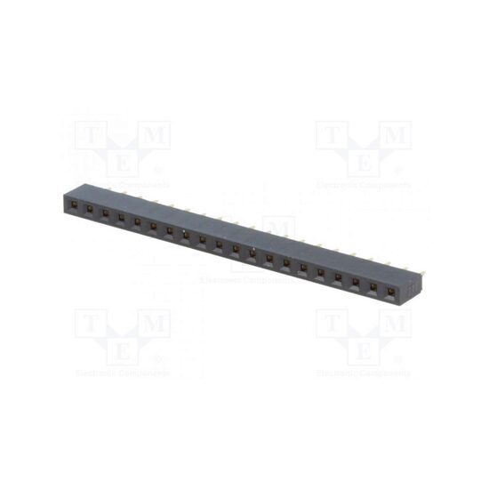 Soclu sir pini mama 20 pini drept 2.54mm