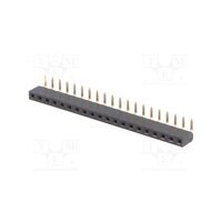 Soclu sir pini mama 20 pini in unghi 2.54mm