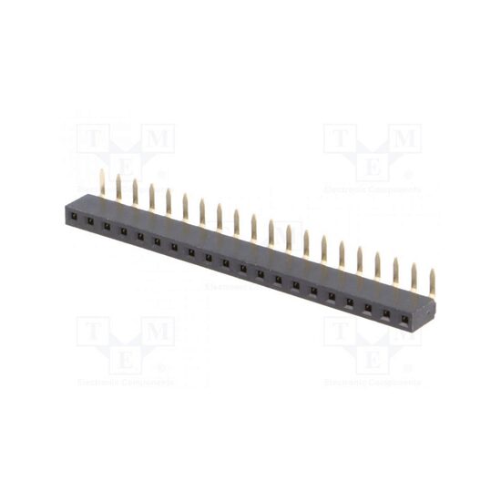 Soclu sir pini mama 20 pini in unghi 2.54mm