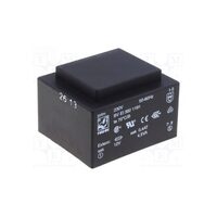 Transformator incapsulat 4.5va 230vac 12v 375ma pcb