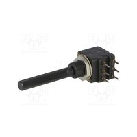 Potentiometru stereo carbune PC-16 6mm 25k 100mW