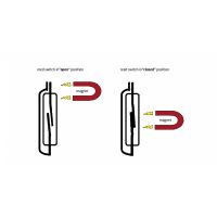 Releu REED capsula din plastic