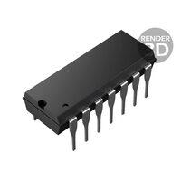 Stabilizator de tensiune:UA723,SMD