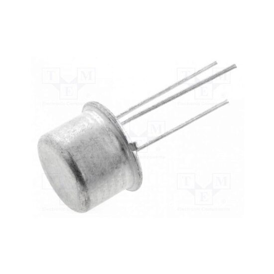 Tranzistor PNP; bipolar; 60V; 0,6A; 0,6/3W; TO39
