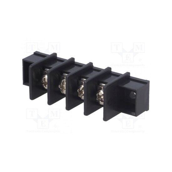 Regleta de conexiuni PCB drept 9.5mm 4 piste 4mm2 32A