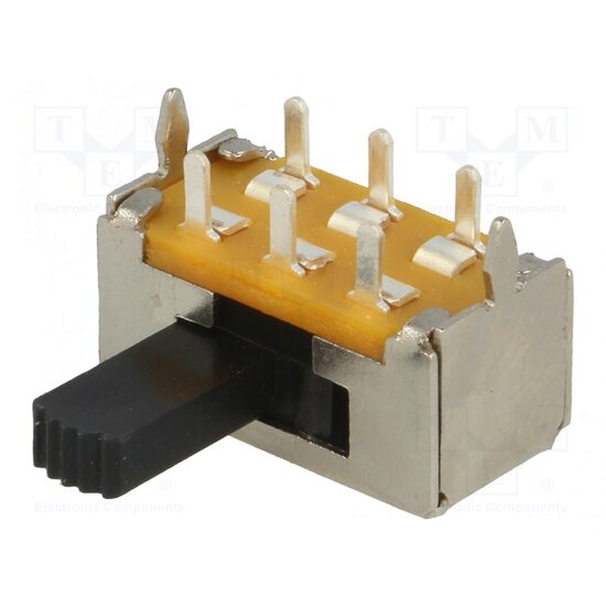 Comutator glisant 2 pozitii DPDT 1A ON-ON
