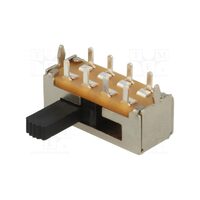 Comutator glisant 3 pozitii DP3T 1A ON-ON-ON