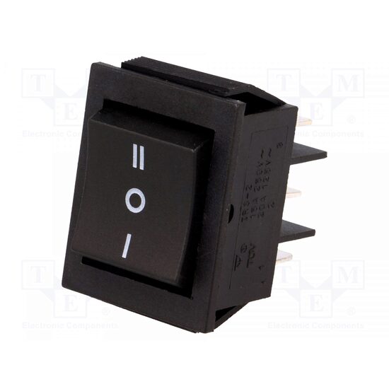 Intrerupator 3 pozitii 15a/250v 35mm