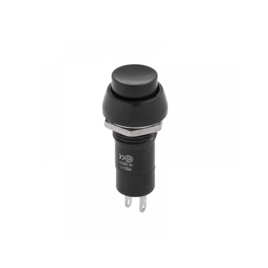 Intrerupator pbs rotund 11a negru