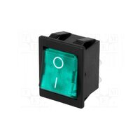 Intrerupator Verde OFF-ON 16A/250V