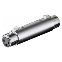Adaptor xlr 3 poli mama-mama
