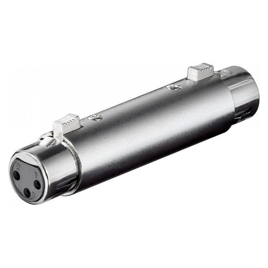 Adaptor xlr 3 poli mama-mama