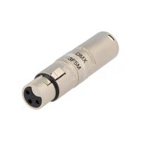 Adaptor XLR 5 pini tata - 3 pini mama Amphenol AC3F5MW