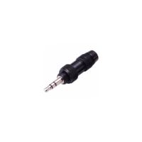 Conector jack 3.5mm cu 3 contacte cu filet exterior