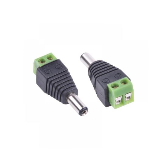 Mufa Alimentare DC 2.1/5.5 Tata cu surub