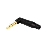 Mufa jack 6.3 stereo 90 grade Amphenol ACPS-RB-AU , aurita neagra