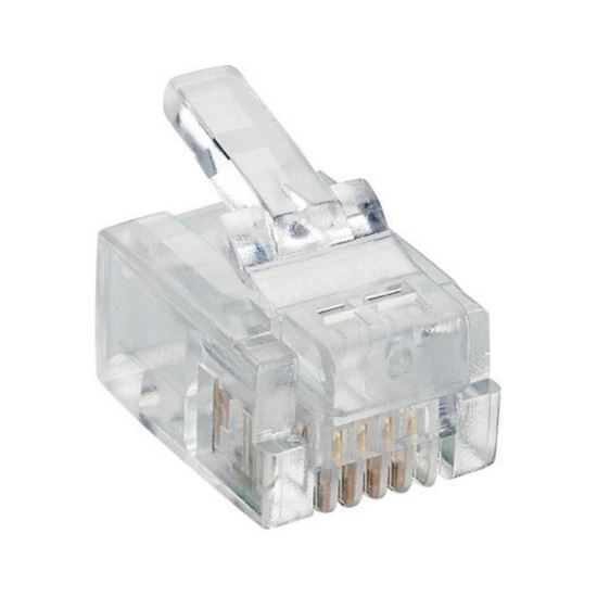 Mufa RJ11 6P4C , plastic