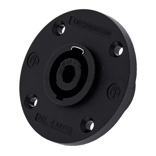 Mufa speakon panou rotund Neutrik NL4MPR