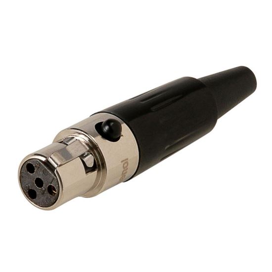 Mufa mini XLR mama 4 Pini Amphenol AG4F