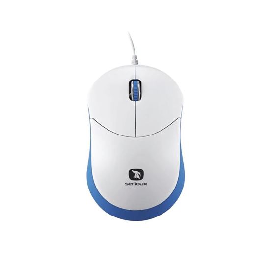 Mouse USB Serioux RBM-680-BL albastru