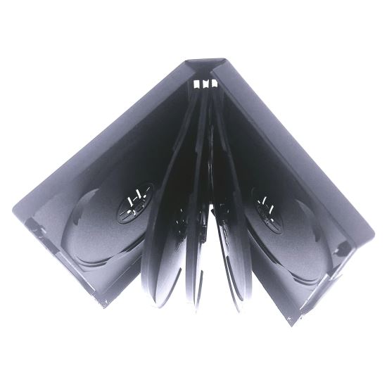 Carcasa 8xDVD 27 mm neagra