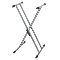 Stativ clapa Gewa Easy Gear System KS-50S , dublu X, argintiu