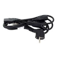Cablu alimentare Y The Sssnake Y-Power , 1xSchuko tata unghi, 2xIEC mama