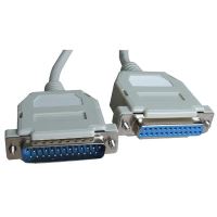 Cablu de date paralel 1.8M , D-Sub tata 25P, D-Sub mama 25P