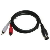 Cablu audio Y 1.5M 3389921 , DIN tata 5P, RCA tata