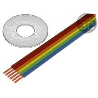 Cablu panglica 8x0.22 mm2 multicolor