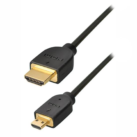 Cablu video HDMI-HDMI micro 2M , HDMI-A tata, HDMI-D micro tata