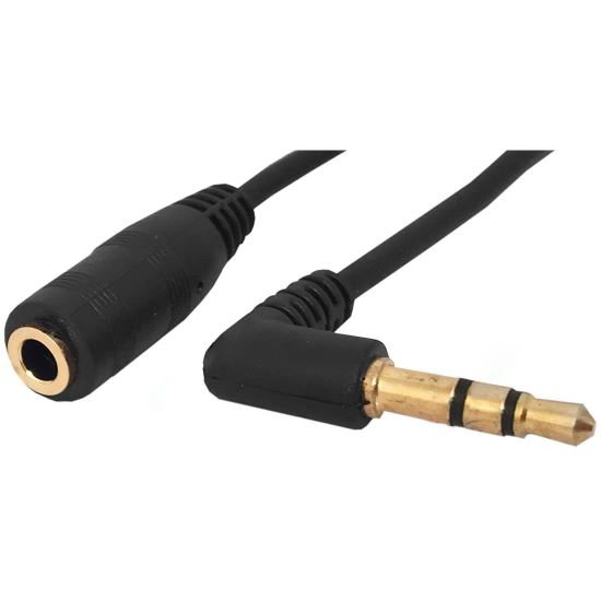 Cablu audio 1M 71 236 , jack 3.5 mama stereo, jack 3.5 tata stereo in unghi