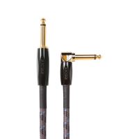 Cablu instrument 4.5M Boss BIC-15A , jack 6.3 tata mono drept, jack 6.3 tata mono in unghi, aurit 24K