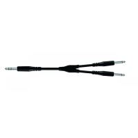 Cablu audio Y 3M Proel BULK535LU3 , jack 6.3 tata stereo, 2xJack 6.3 tata mono
