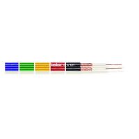Cablu ecranat plat Tasker C121 , negru, 2x0.25, OFC, divizibil