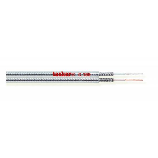 Cablu ecranat plat Tasker C199 , transparent, 2x0.25, OFC, divizibil