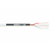 Cablu microfon balansat Tasker C286 , negru, 2x0.22, OFC