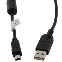 Cablu de date aparat foto USB Olympus 1.5M , USB-A tata, USB-B mini tata 12P