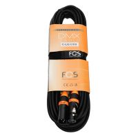 Cablu DMX 110 ohm 10M Fos FC-XLR3-10 , XLR mama-tata, 3 pini