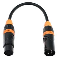 Cablu DMX 110 ohm adaptor Fos FC-XLR3M5F , XLR tata 3 pini - XLR mama 5 pini