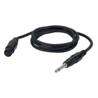 Cablu audio nebalansat 6M Dap Audio FL02 6 , XLR mama 3P, jack 6.3 tata mono