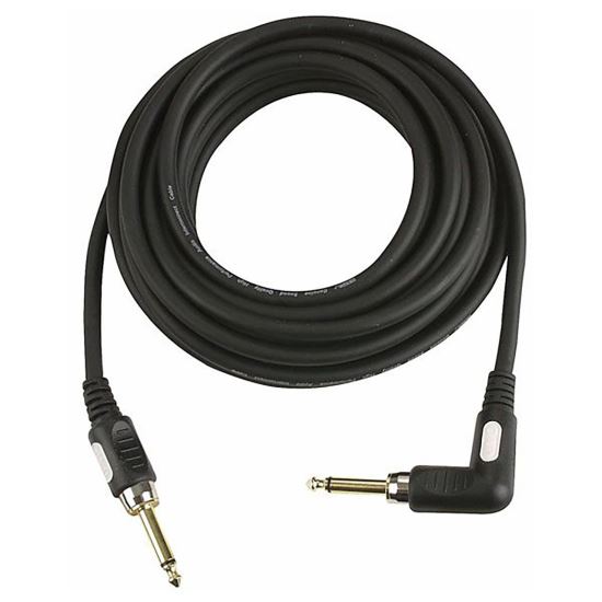 Cablu instrument 6M Dap Audio FL18 6 , jack 6.3 tata mono, jack 6.3 tata mono in unghi, aurite, scena