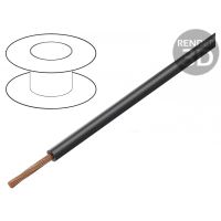 Conductor izolat cupru 1x0.22 FLRY negru