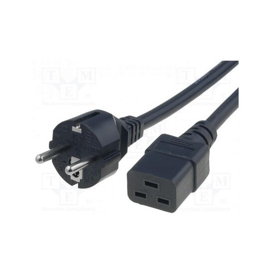 Cablu Alimentare AC IEC C19 3x1mmp L=2M