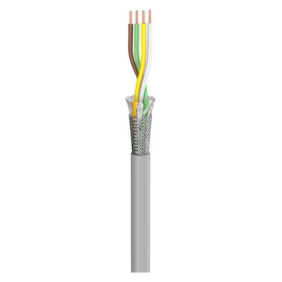 Cablu control Sommer Cable SC-Control flex 380-056-04025 , gri, 4X0.25, ignifug, 4.7 mm
