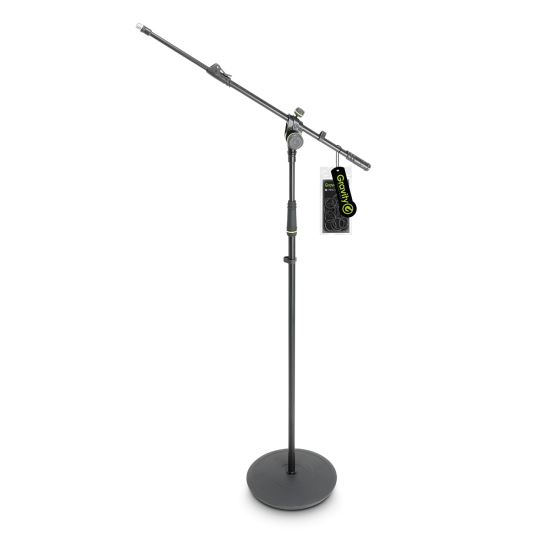 Stativ de microfon Gravity MS 2322 B , baza rotunda, boom reglabil