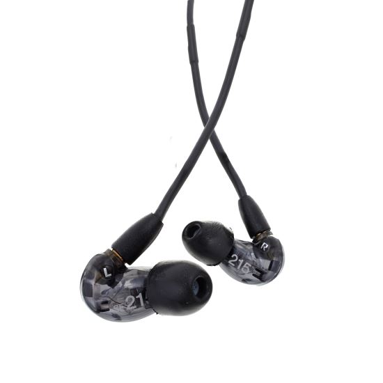 Casti in-ear Shure SE215-K , monitorizare audio, negre