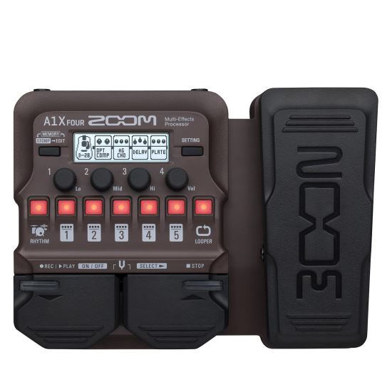 Procesor efecte chitara acustica Zoom A1X Four