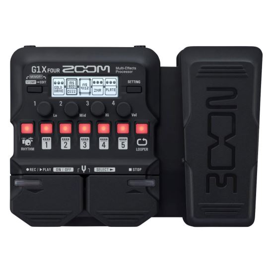 Procesor efecte chitara electrica Zoom G1X Four