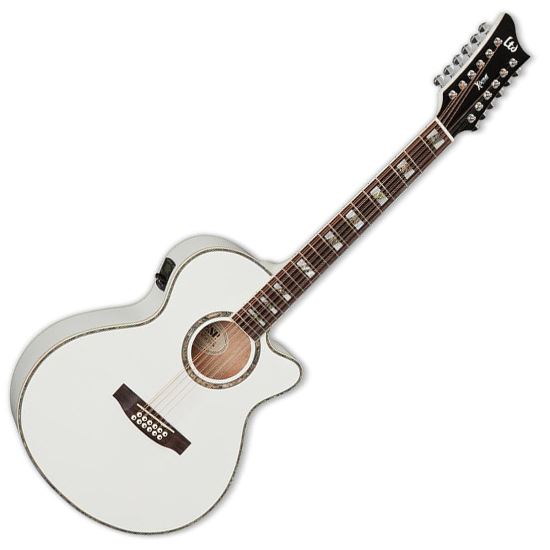 Chitara electro-acustica ESP Ltd AC-10E Pearl White